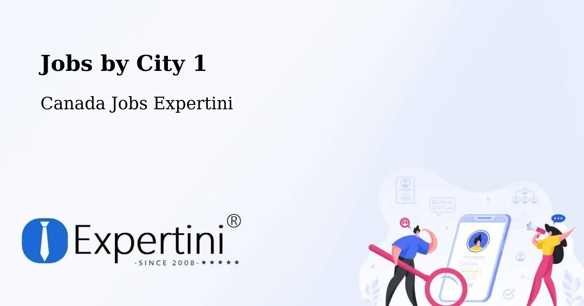 City Jobs in Canada - Expertini